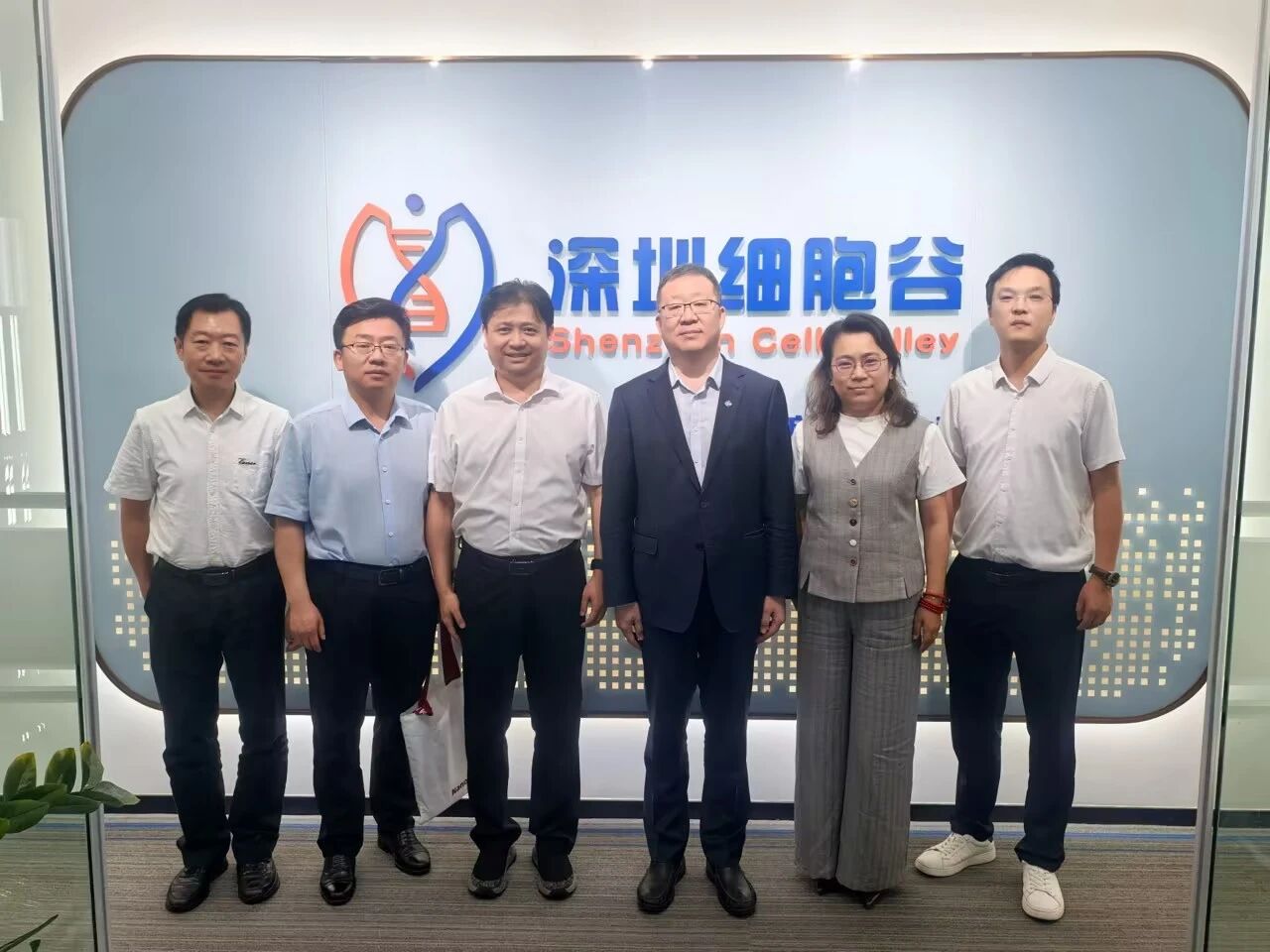 中国医药董事长杨光一行到访深圳奥林匹斯之门 pp电子奥林匹斯之门考察研讨